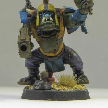 Ork 'ardboy with Chain Sword by txborntxproudks