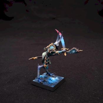 Warriors of Chaos Tzeentch Sorcerer Lord by SavageDPainting