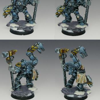 Space wolf Iron Priest by nels0nmac
