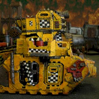 Bad Moons Battlewagon by Little Lead Men