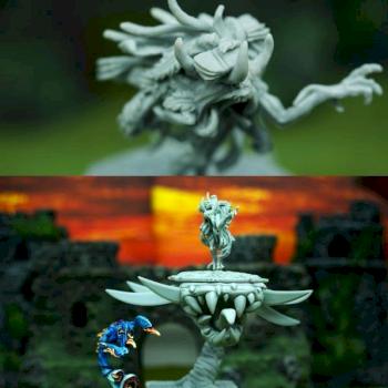 Chaos Daemon Blue Scribes of Tzeentch Sclupted by MPG by miss painting