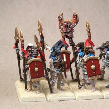 Wargods Mummy Unit by Minicreatures