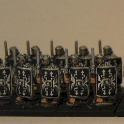 Warmaster Ancients Early Imperial Roman Legion (10mm Steve B by Stomm