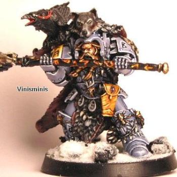 Space Wolves Njal Stormcaller by Knightwolf