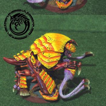 Hive Tyrant Guard Close Up by Vinni Pooh