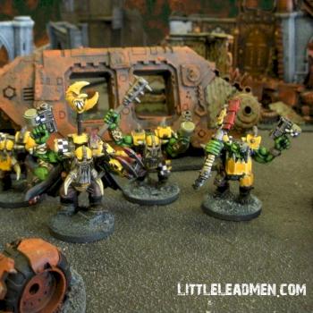 Bad Moons- four nobs by Little Lead Men