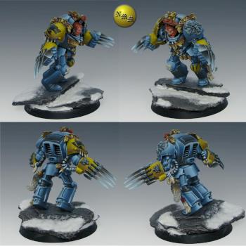 Space Wolf Wolf Guard terminator 3 by nels0nmac
