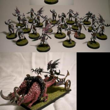 Slaanesh Daemonette Force by Dutch Mogul