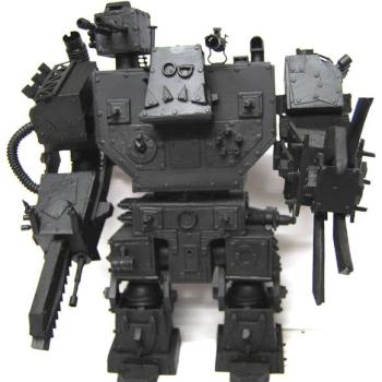 ORK MEGA STOMPA scratchbuilt primed VERY UNIQUE by TheMasterOfTerrains