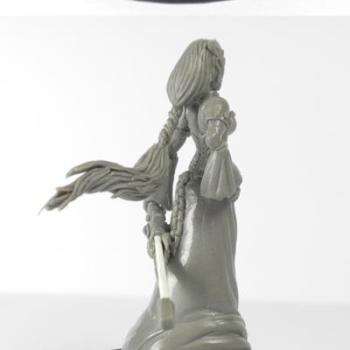 Priestess Warrior - 32 mm by Lafeenoirecreations