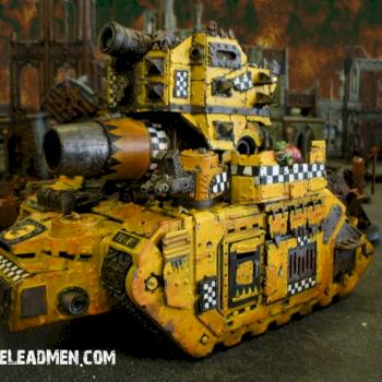 Bad Moons Battlewagon by Little Lead Men