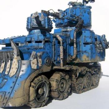 Ork Deathskullz Battlewagon by Bampowpaintingpeople