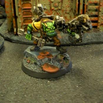 Bad Moons Mek with Kustom Mega Blasta by Little Lead Men
