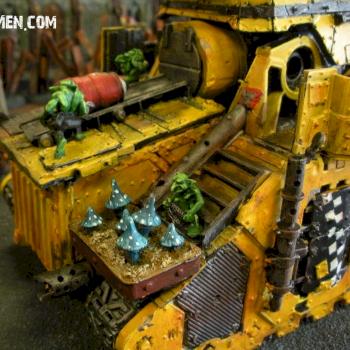 Bad Moons Battlewagon by Little Lead Men