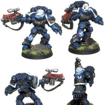 Ultramarines Sternguard Veteran by winterdyne