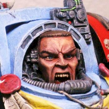 Forgeworld Space Wolf Captain Bust by Waaagh*Avatar