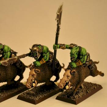 Orc Boar Boyz by oOBenOo