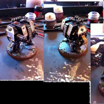 Black Templar venerable dreadnought by Pirate
