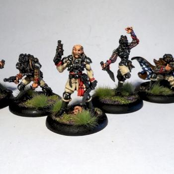 Malifaux Freikorps crew by Anatoli