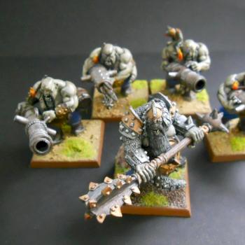 OGRE LEADBELCHERS AND TYRANT by myhirepurpose