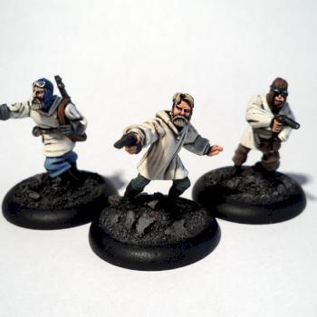 Arctic explorers by Anatoli