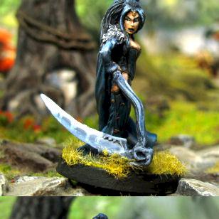 female cleric by The Huntress