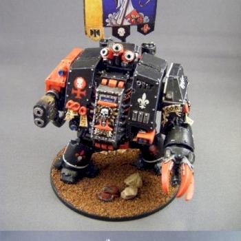 Sisters of Battle Dreadnought by Medit8b1