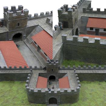 Roman Milecastle 1:100 by Paul Jarvis