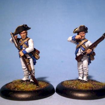 French Indian War regulars by Anatoli