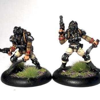 Malifaux Freikorpsmen by Anatoli