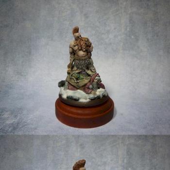 Scibor, Dwarf Slayer on Santa by Matpaint