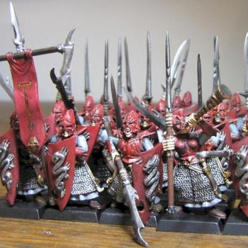 Dark Elves Warriors by 0_beron