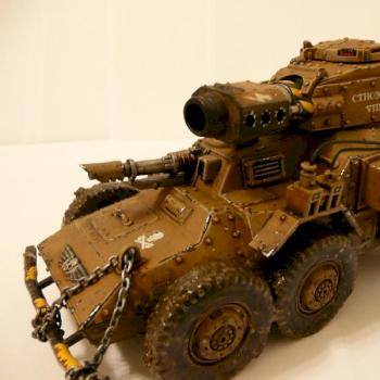 Imperial Guard Heavy Armored Car Conversion by Centurionpainting