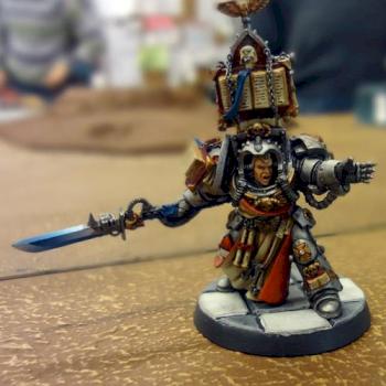 Grey Knights Librarian in Terminator Armour by Tugi
