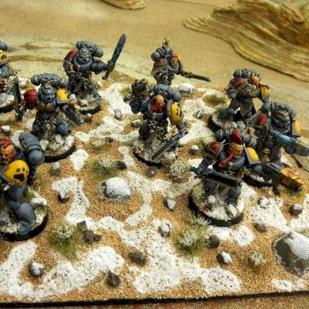 Space Wolves Grey Hunters by evolvingeye