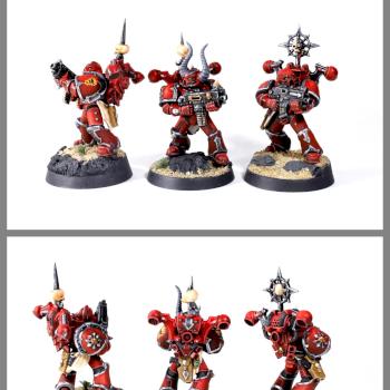 Word Bearers Chaos Space Marines by rottendeadlenin