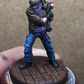 Stylish Hobo Samurai (Goon from Firefly by patchwork