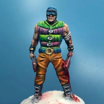 Angry Ski Instructor by patchwork