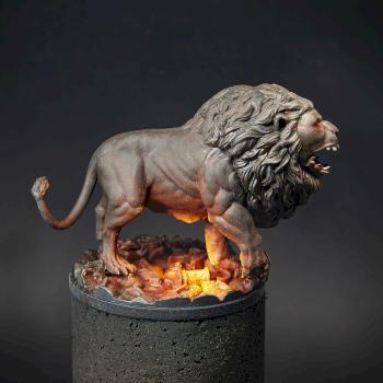 White Lion - Kingdom Death Monster by Washek