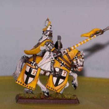Bretonnian Grail Knight by Dribblies