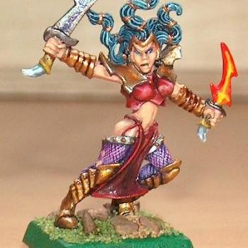 Witch Elf Hero by macrender