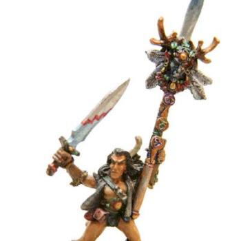 wood elf scout standard bearer by umay