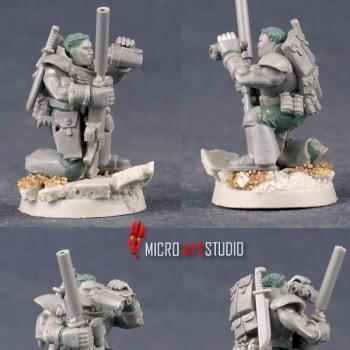 Space Marine Scout by vandoc