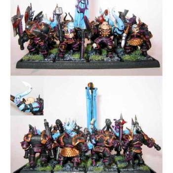 Guerriers élus de slaanesh by Qaelarne