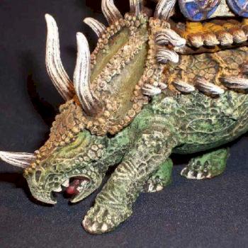 Stegadon by Lorna