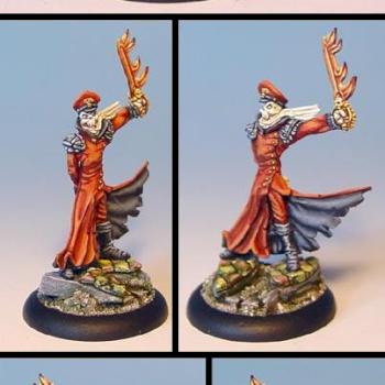 MSB Red Crane Skull General by Celthulhu