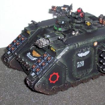 Land Raider Crusader by RJSuperfreaky