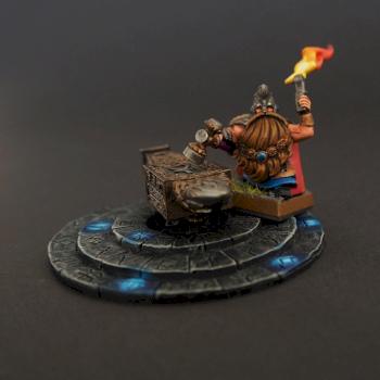 Anvil of doom with ruine smith by CommissionFantasyPainter