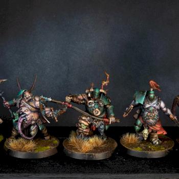 Putrid Blightkings by AndreaTerzani