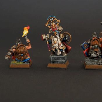 Dwarf lords and ruine smith by CommissionFantasyPainter